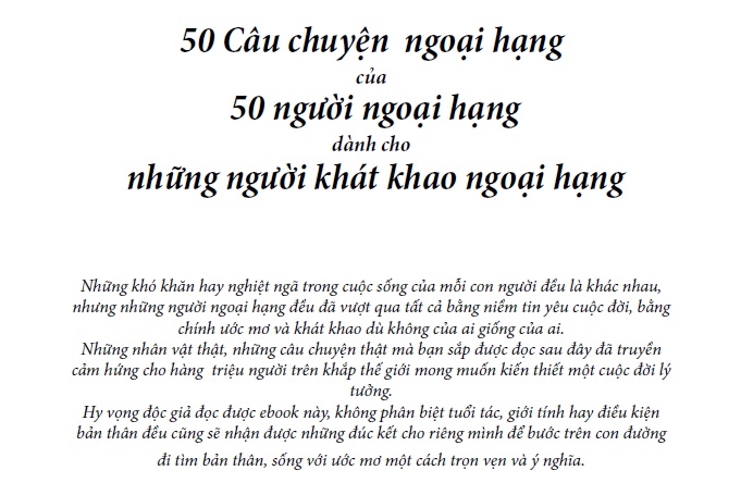 Nhận ebook “50 NGƯỜI NGOẠI HẠNG”